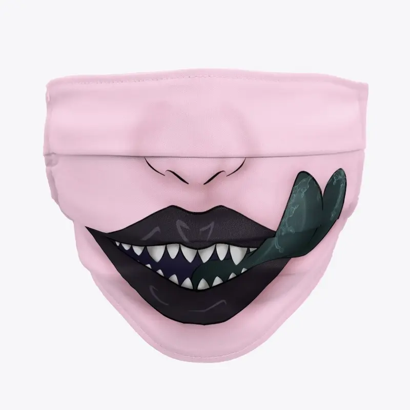 Safe Sinful Smile Mask.